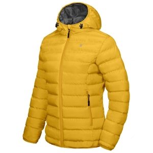 Waterproof Windproof Puffer Hooded Coat